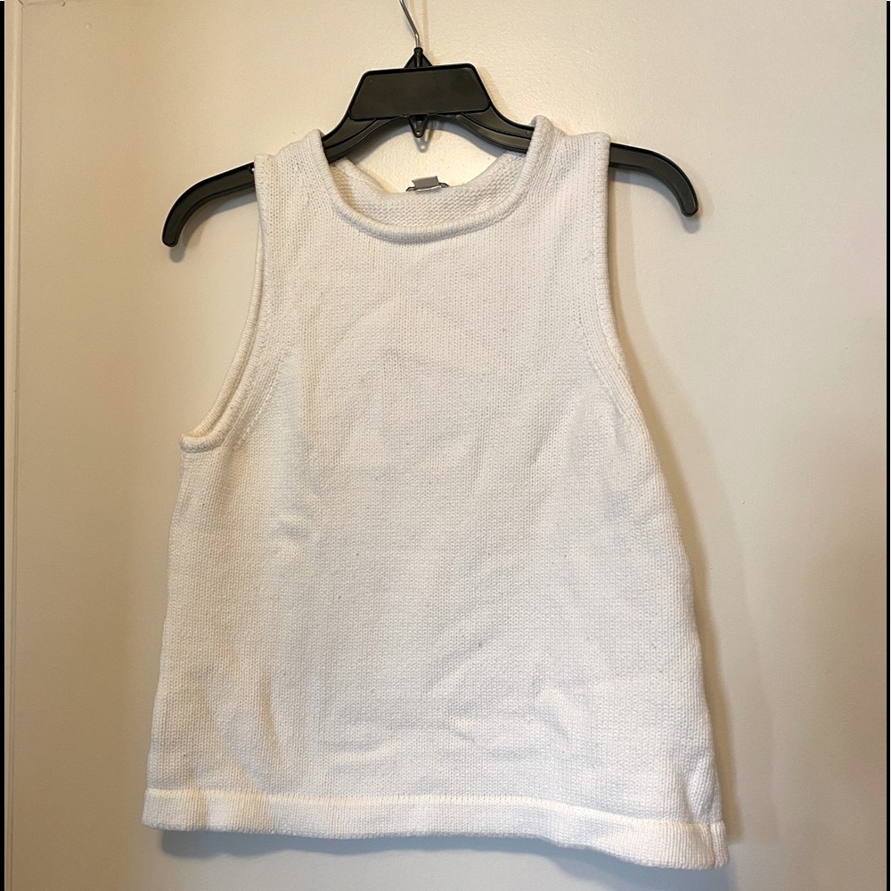 JCREW sleeveless sweater